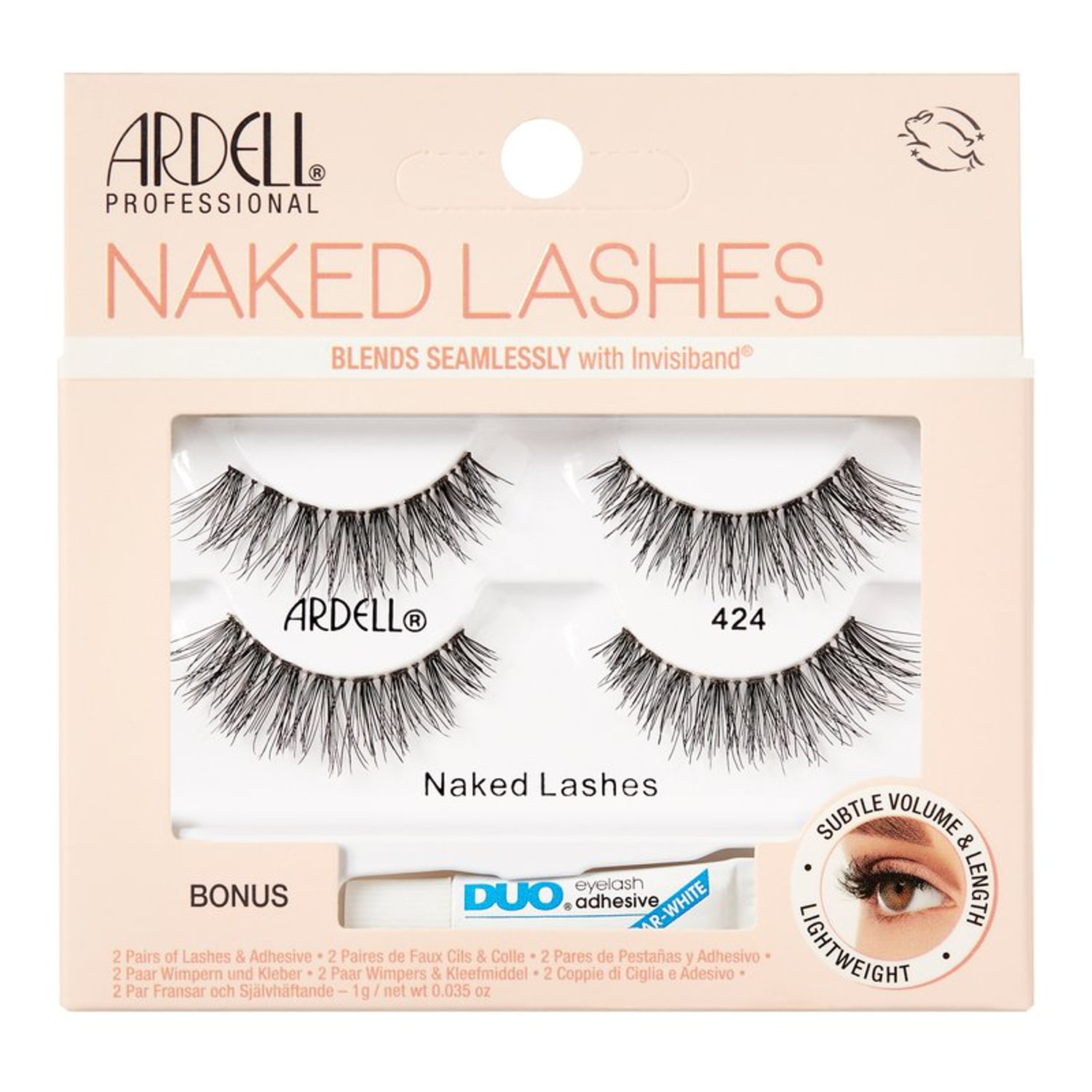 Ardell Naked with glue 2 pcs