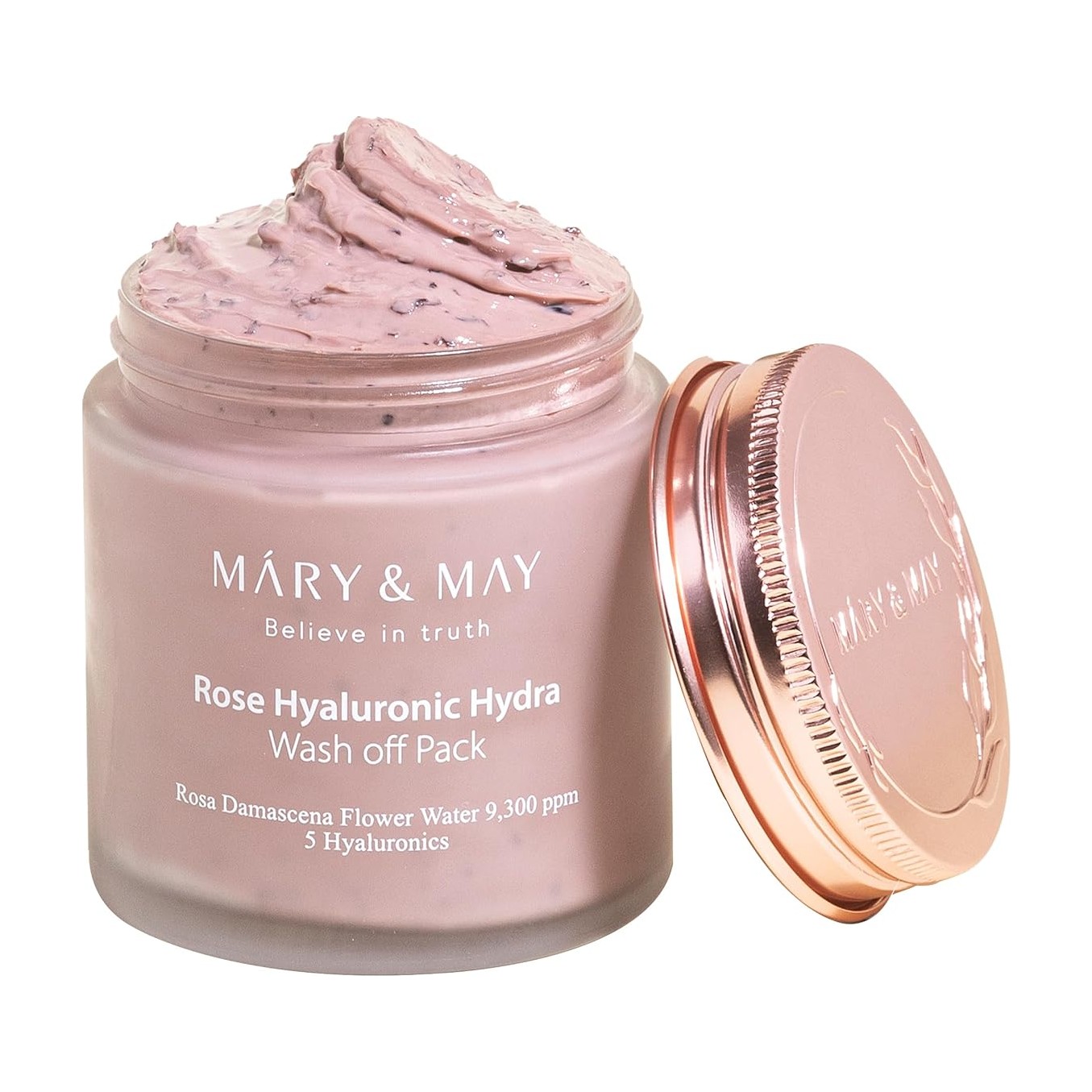 Vegan Rose Hyaluronic Hydra Wash off Pack