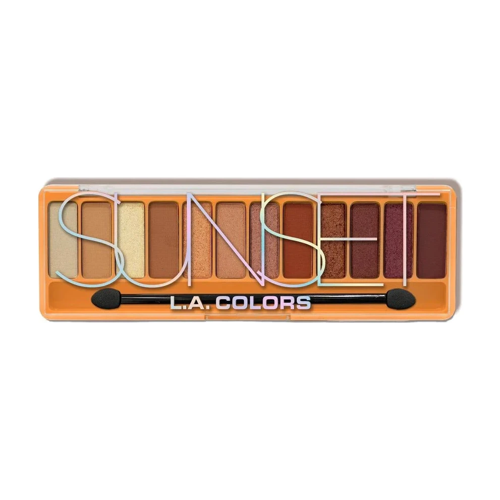 LAC Color Vibe 12 color eyeshadow (CES789 - Sunset)